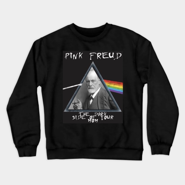 PINK FREUD Crewneck Sweatshirt by ryanmpete